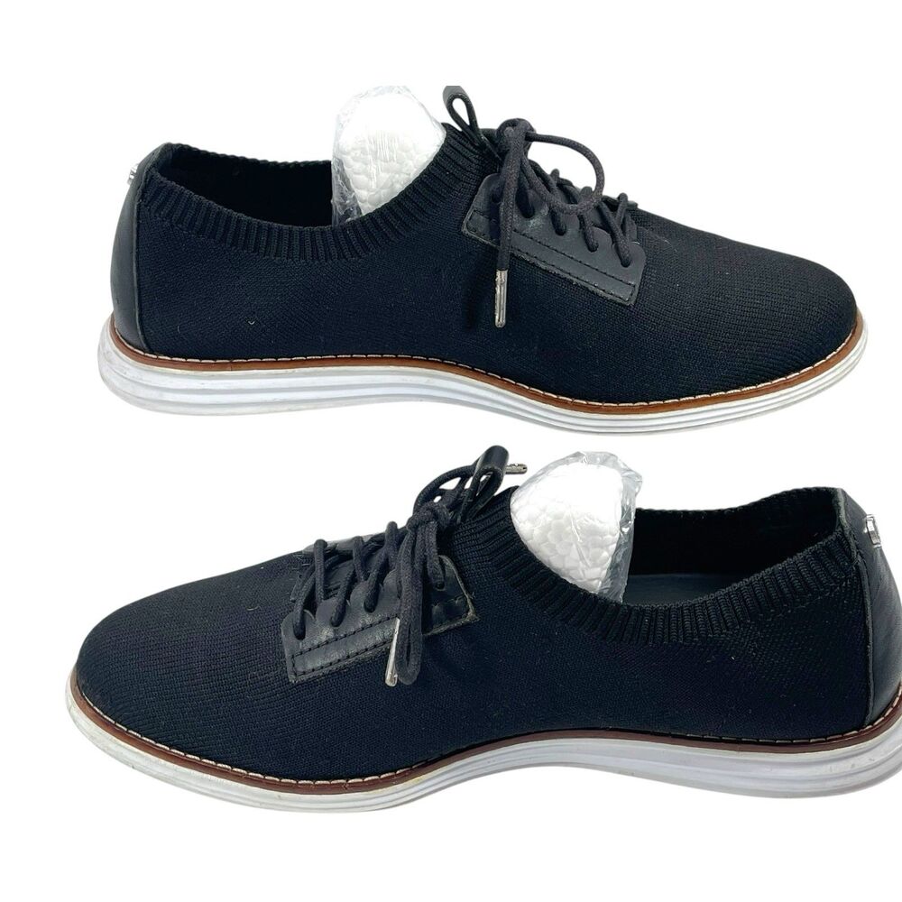 Cole Haan Zerogrand Stitchlite Black Knit Oxford Shoes Men’s 8.5B - Picture 2 of 7